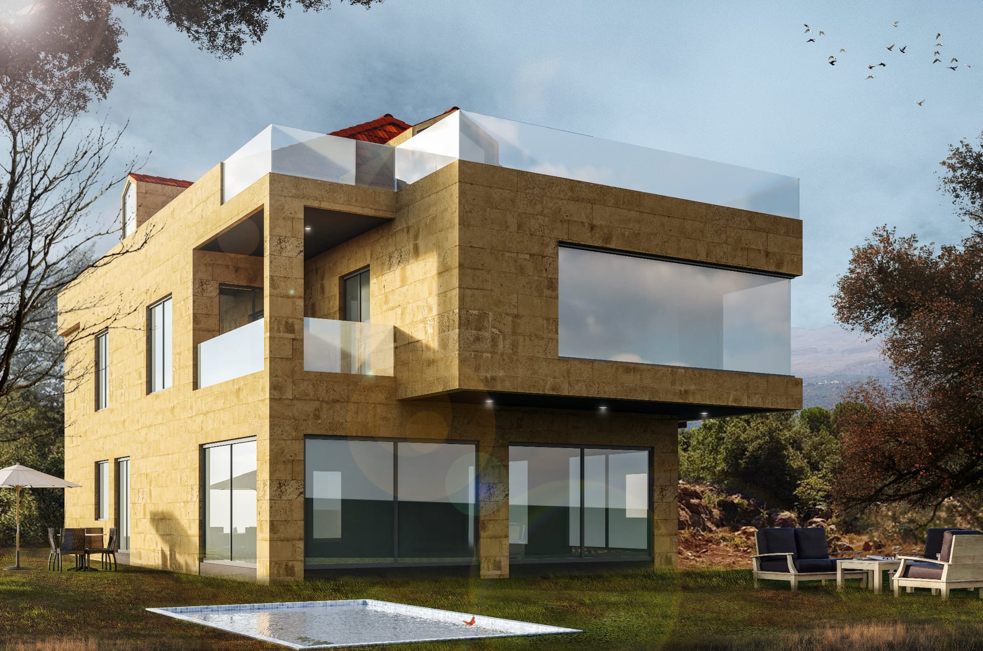 Sandstone Villa
